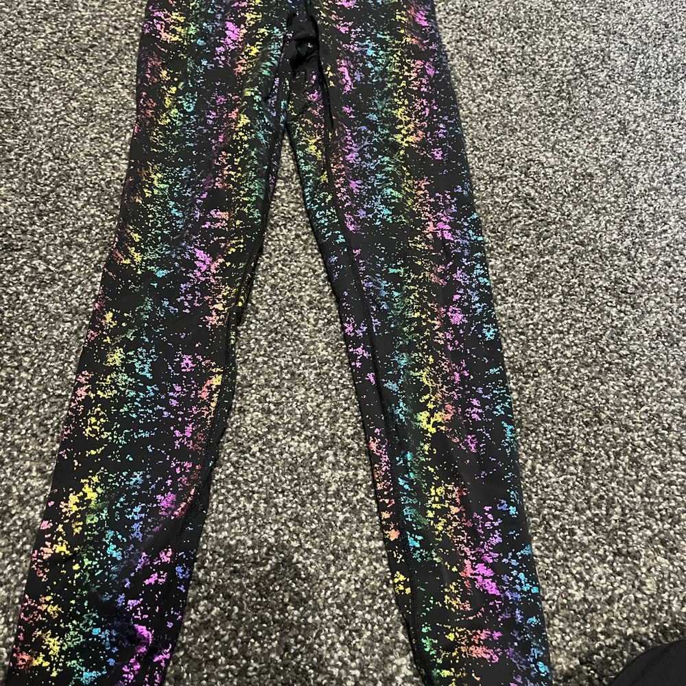 Terez Multicolor Splatter Leggings